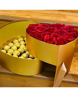 BOX OF RED ROSES Flowers