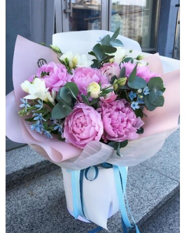 Peonies Bouquet Flower Arrangement