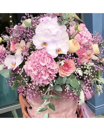 Princess Round Box Flower Arrangement