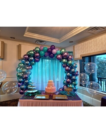 Balloons Arch Mermaid Balloon Bouquet