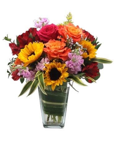 Vibrant Delight Flower Arrangement