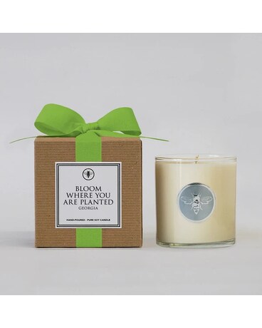 Bloom Where You Are Planted Candle Jar Candle