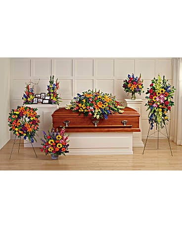 Colorful Reflections Collection Flower Arrangement