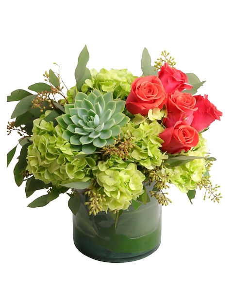 Rome Sunset Flower Arrangement