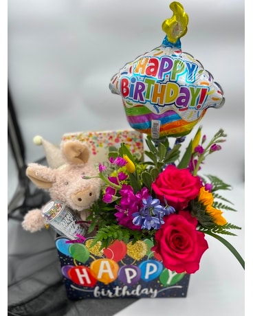 Gift Crate: Happy Birthday Gift Basket