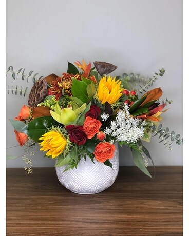 Autumn Elegance Flower Arrangement
