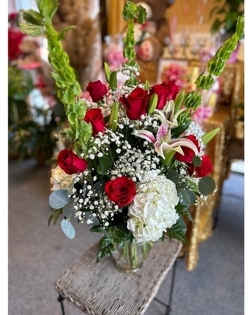 Blooming Girl's Extravagant Love Flower Arrangement