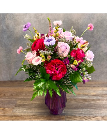 Blooming Girl's A Mother's Love Flower Arrangement