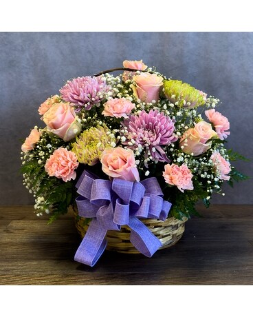 Blooming Girl's Blessings Flower Arrangement