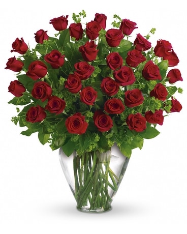 Three Dozen Long Stemmed Red Roses Flower Arrangement