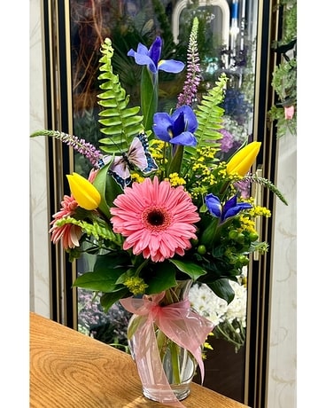 Springy Sensations Flower Arrangement