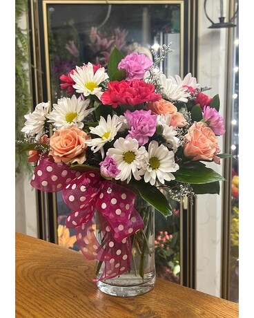 Vintage Qualities Flower Arrangement