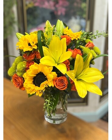 Rays of Radiance Flower Arrangement