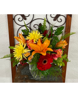 Standard size, 16 inches height and 16 inches wide.