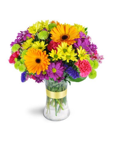 RAVISHING RAINBOW Flower Arrangement