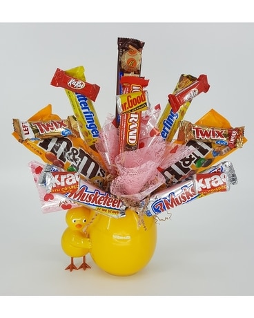 HAPPY CHICK CANDY BAR ARRANGMENT Custom product