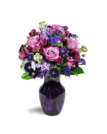 Lavish Lavender Flower Arrangement
