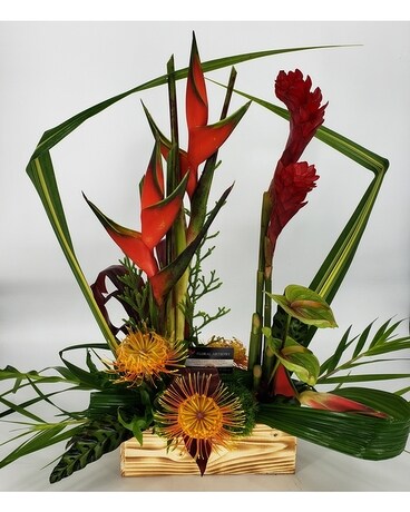 Tropical Wishes Flower Arrangement