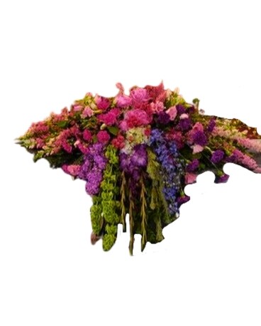 JEWELTONE SYMPATHY SPRAY Funeral Casket Spray Flowers