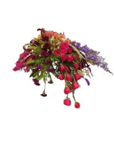 BRIGHT CASKET SPRAY Custom product