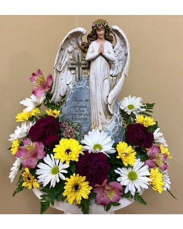 Angel's Embrace Flower Arrangement