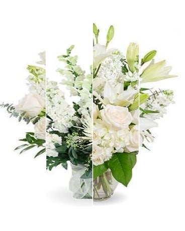 White Florist's Choice Flower Arrangement