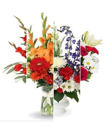 Red Florist's Choice Flower Arrangement
