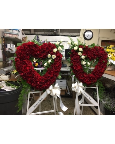 Double Hearts Wreath