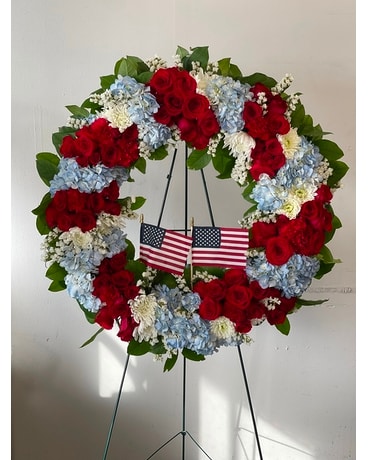 Honoring a Patriot Wreath