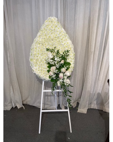 Teardrop Funeral Arrangement