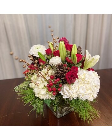 Gold Rings Flower Arrangement