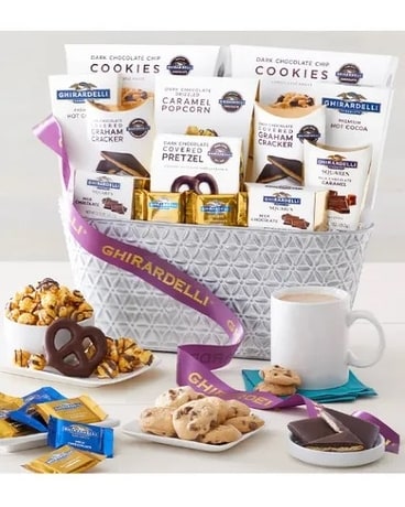 Classic Ghirardelli Gift Basket Gift Basket
