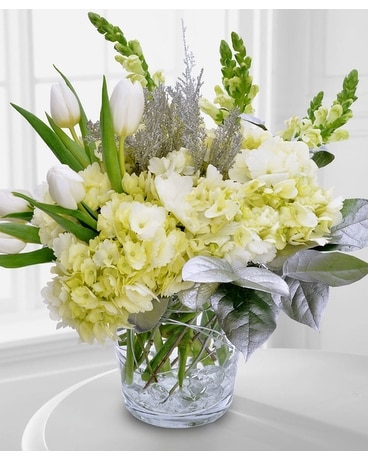 Winter Whites Flower Arrangement