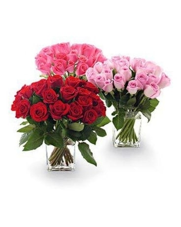 Surprise Roses Flower Arrangement