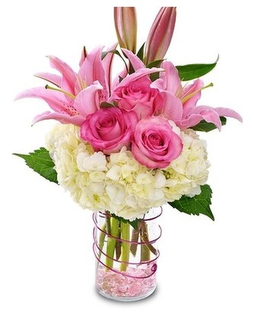 Pink Blush Flower Arrangement