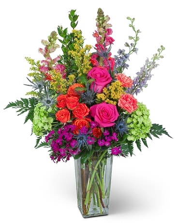 Abundant Meadow Flower Arrangement