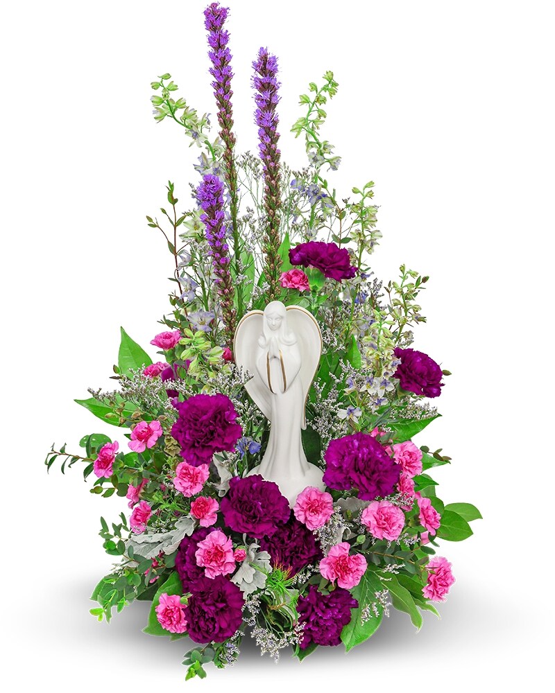 Eternal Embrace with Teleflora Angel Keepsake in West Allis WI
