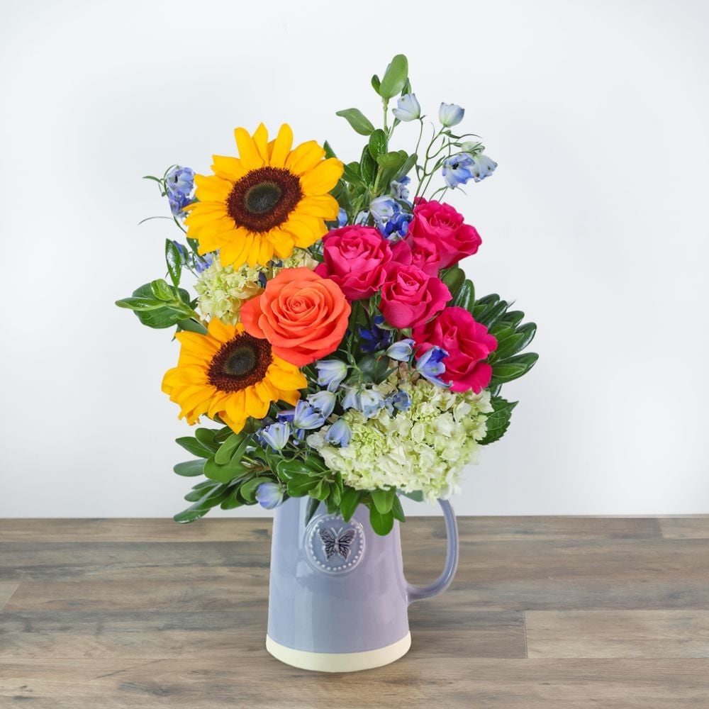 Vibrant Valencia Pitcher in Shreveport LA - Colony House of Flowers