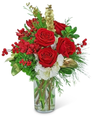 Wintertide Carol Flower Arrangement