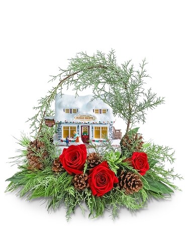 Teleflora Thomas Kinkade Shop of Sweets