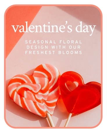 Designer's Choice For Valentine's Day Flower Arrangement