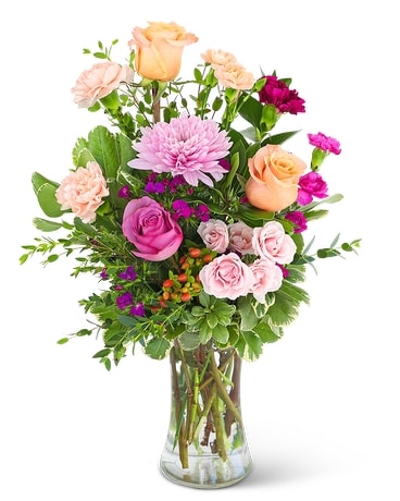 Pastel Perfection Flower Arrangement