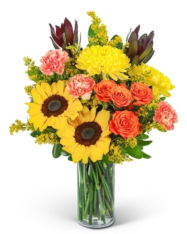 Blooming Sunbeams Flower Arrangement