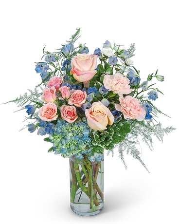 Blushing Juliette Flower Arrangement