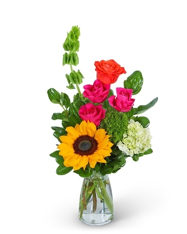 Vibrant Vibe Flower Arrangement