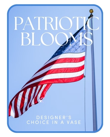 Designer's Choice Patriotic Blooms Flower Arrangement