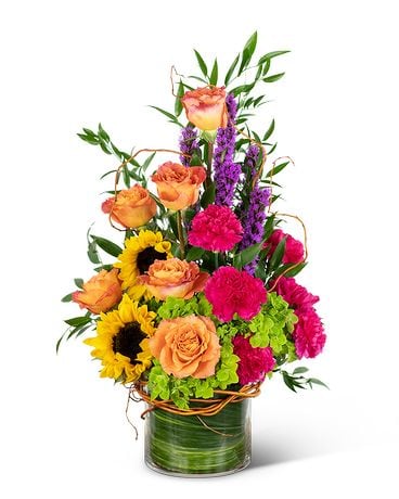 Treasured Memories Vase Flower Arrangement