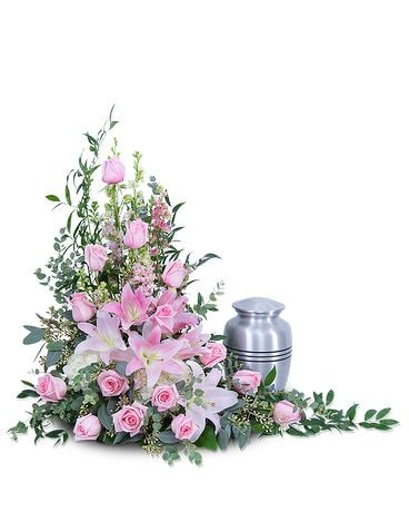 Forever Adored Tribute Flower Arrangement