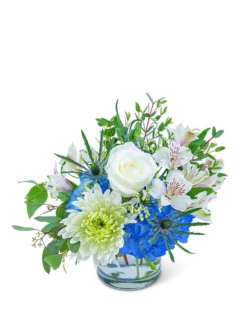 Capri Blue Gift Box Birmingham Alabama Florist - Bloom and Petal