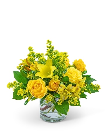 Canary Light Flower Arrangement